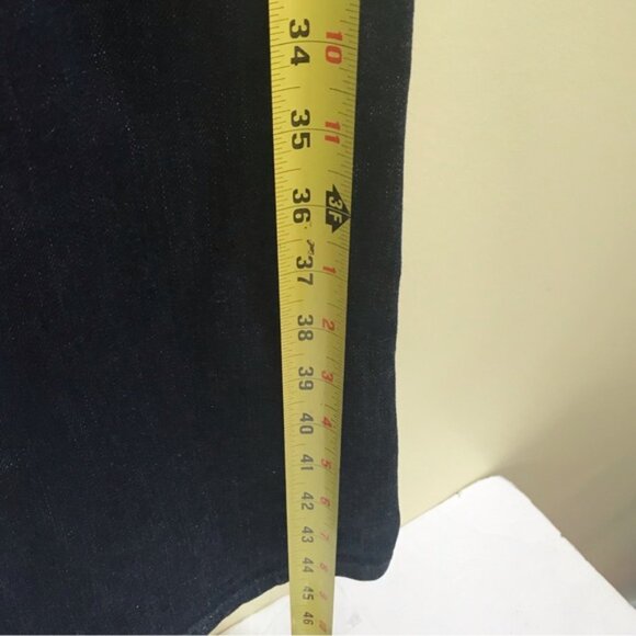 Joe's Jeans Rocker Flare Leg Stretch Dark Denim Wash Naomi Bootcut Pants Zip 29 - Picture 16 of 16